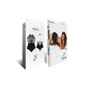 Schwarzer Body LXAleta001 von Demoniq LadyX