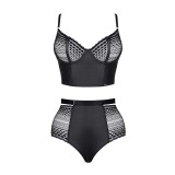 Schwarzes Set LXYessenia001 von Demoniq LadyX | Fesselliebe.de
