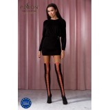 Strumpfhose TI114 schwarz/rot von Passion | Fesselliebe.de