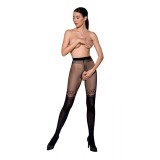 Ouvert Strumpfhose TI OPEN 012 schwarz von Passion Erotic Line | Fesselliebe.de