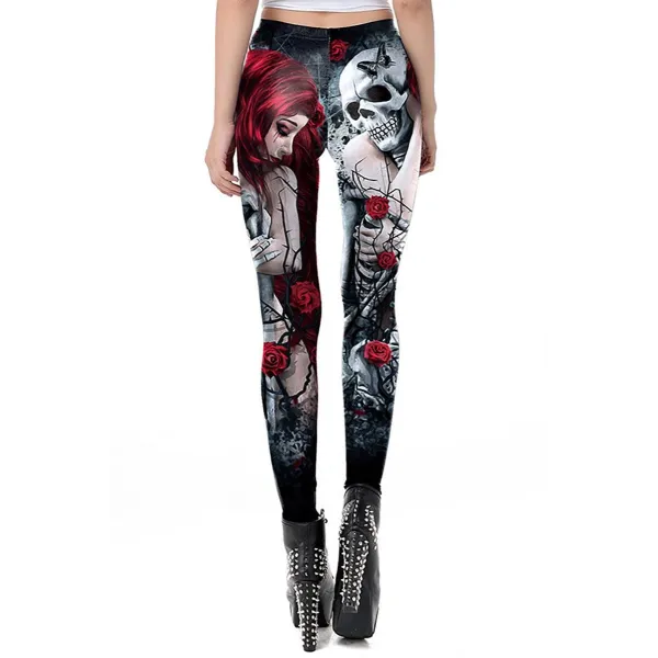 Skull Leggings 90516 von Ocultica | Fesselliebe.de