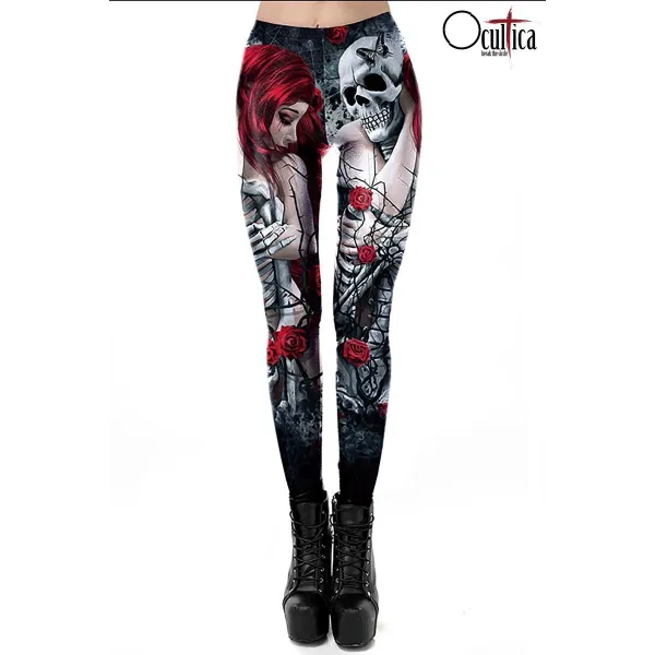 Skull Leggings 90516 von Ocultica | Fesselliebe.de