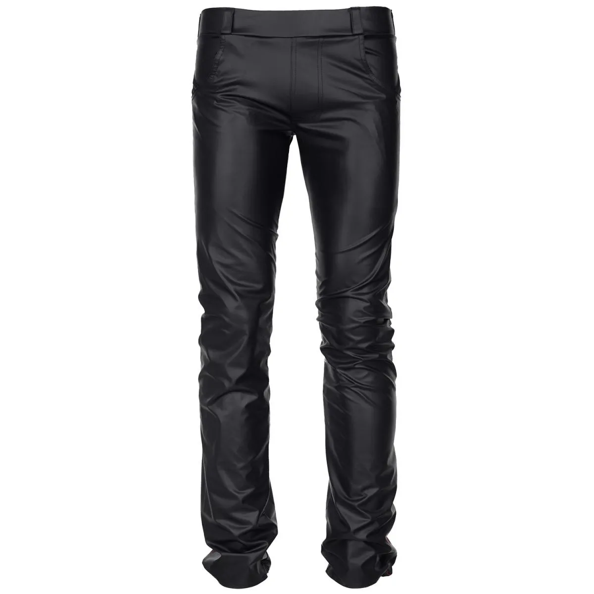Lange Herren Hose RMVittorio001 schwarz von Regnes Fetish PLanet | Fesselliebe.de