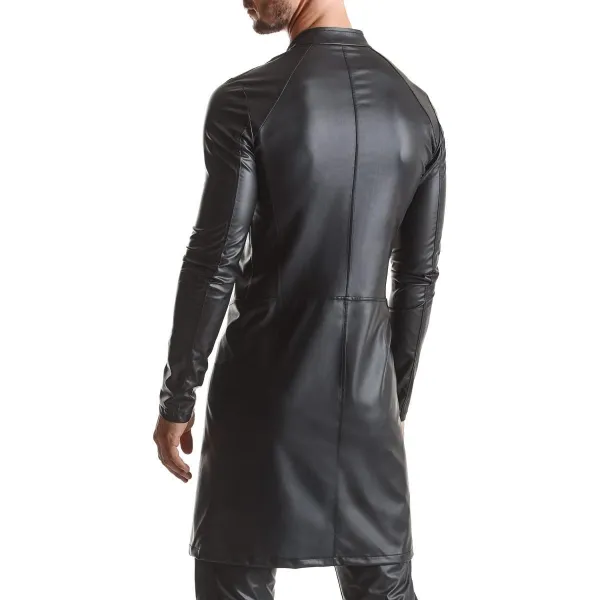 Herren Mantel RMMario001 schwarz von Regnes Fetish Planet | Fesselliebe.de