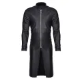 Herren Mantel RMMario001 schwarz von Regnes Fetish Planet