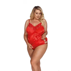 Rotes Set AA052943 von Anais Apparel Plus Size