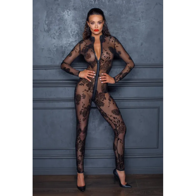 Schwarzer Overall F237 von Noir Handmade Fucking Fabulous Collection | Fesselliebe.de