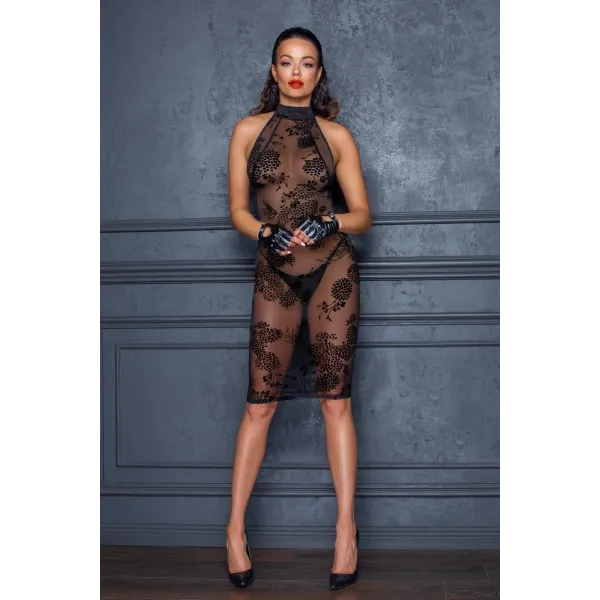 Halblanges Kleid F240 von Noir Handmade Fucking Fabulous Collection | Fesselliebe.de