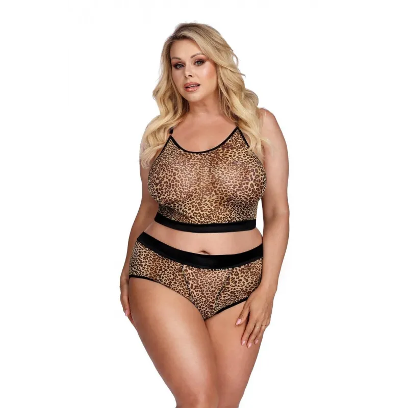 leo Set AA052952 von Anais Apparel Plus Size | Fesselliebe.de