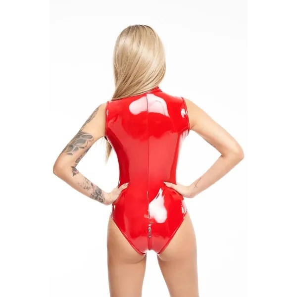 Roter Lack Body TD354 von 7-Heaven | Fesselliebe.de