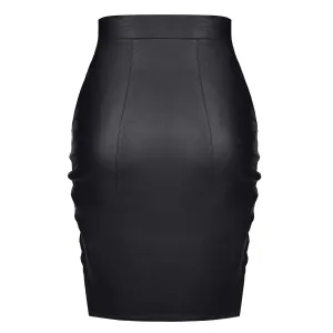 Schwarzer Rock BRAmelia001 von Demoniq Black Rose 2.0 Collection