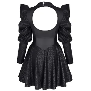 Schwarzes Minikleid BRChiara001 von Demoniq Black Rose 2.0 Collection