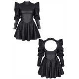 Schwarzes Minikleid BRChiara001 von Demoniq Black Rose 2.0 Collection | Fesselliebe.de