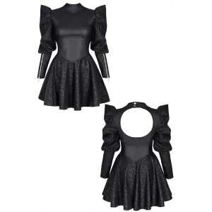 Schwarzes Minikleid BRChiara001 von Demoniq Black Rose 2.0 Collection