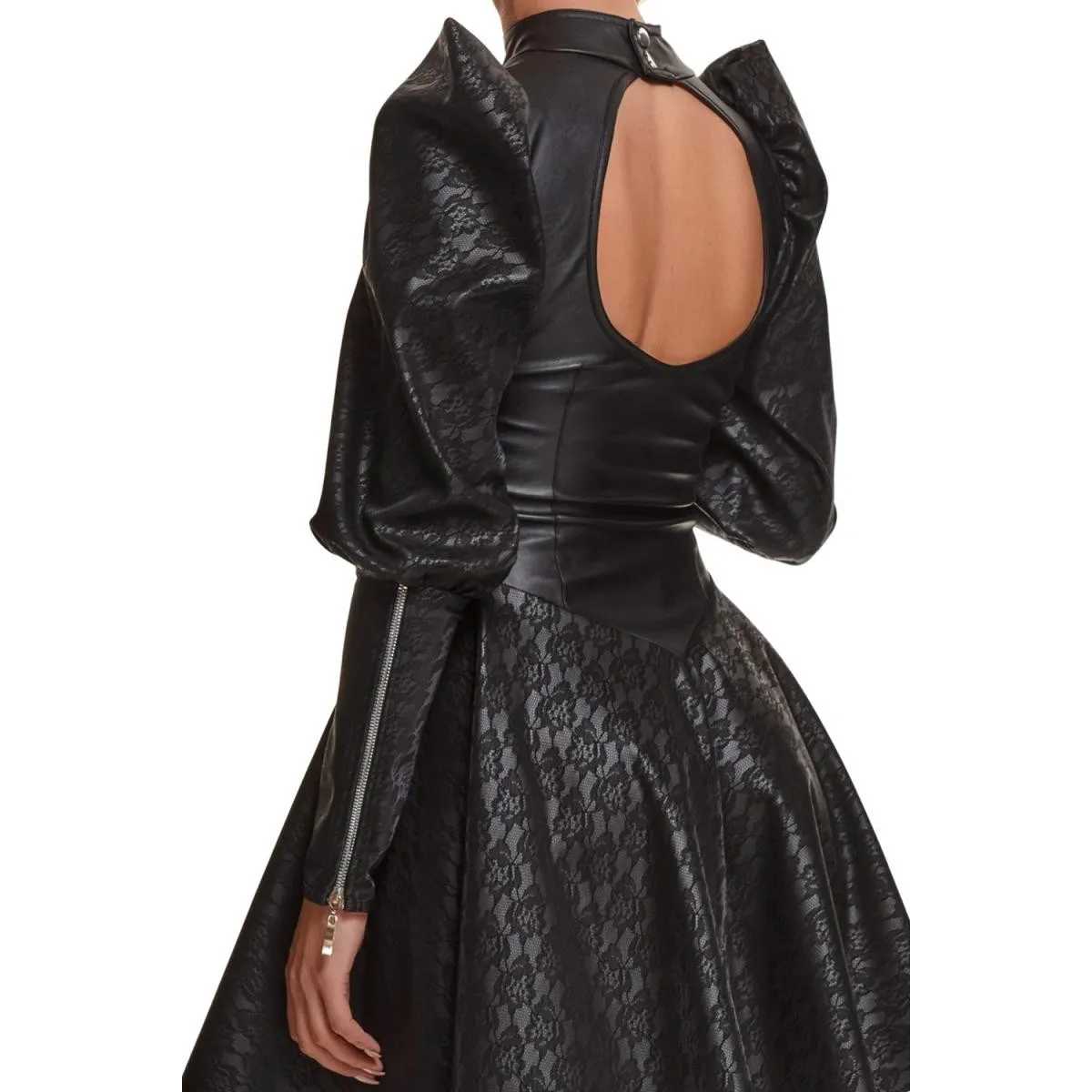 Schwarzes Minikleid BRChiara001 von Demoniq Black Rose 2.0 Collection | Fesselliebe.de