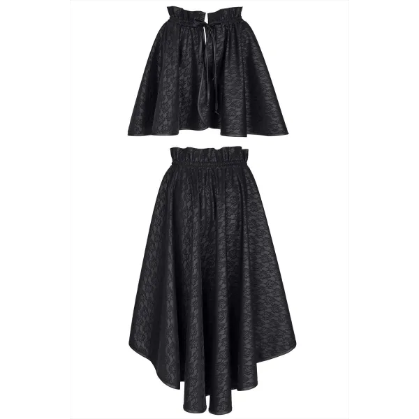 Schwarzer Rock BRBenedetta001 von Demoniq Black Rose 2.0 Collection | Fesselliebe.de