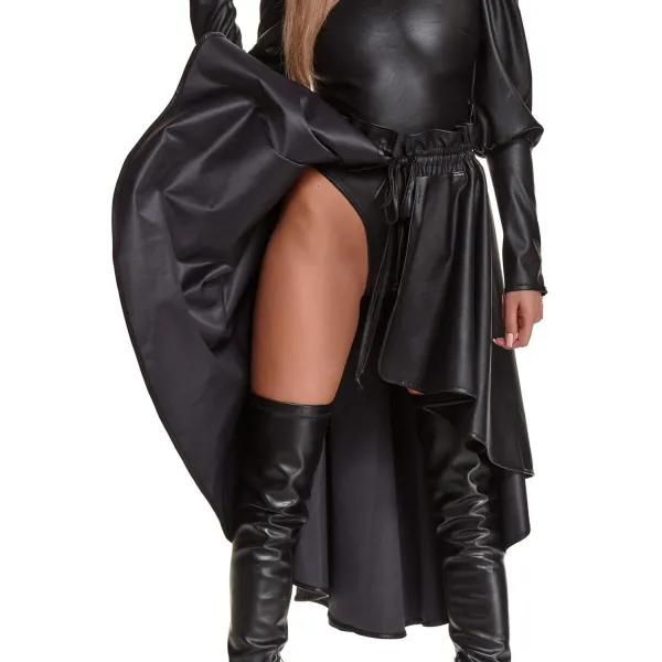 Schwarzer Rock BRBarbara001 von Demoniq Black Rose 2.0 Collection | Fesselliebe.de