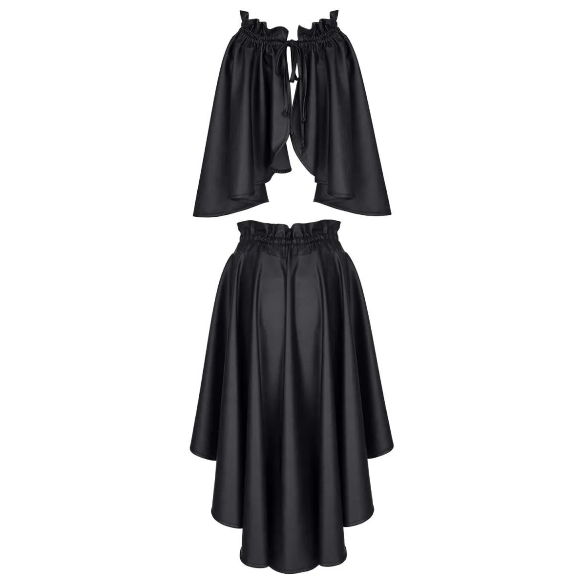 Schwarzer Rock BRBarbara001 von Demoniq Black Rose 2.0 Collection | Fesselliebe.de