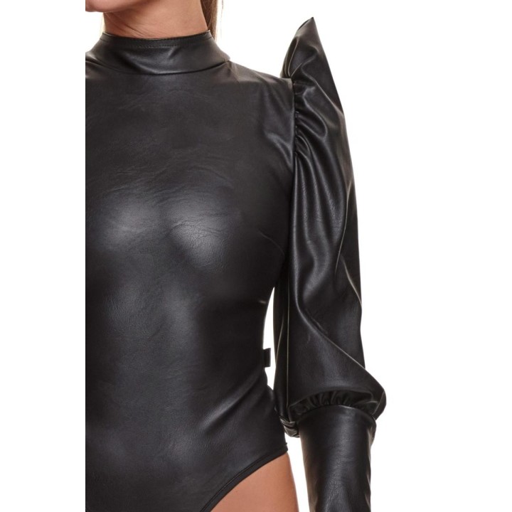Schwarzer Body BRGiuditta001 von Demoniq Black Rose 2.0 Collection | Fesselliebe.de
