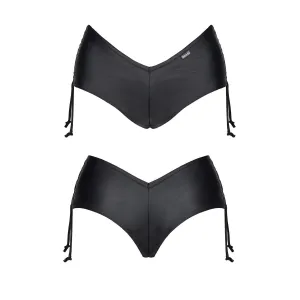 Schwarze Damen-Shorts BRAgostina001 von Demoniq Black Rose 2.0 Collection