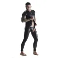 Herren Overall OVE001 schwarz von Regnes Fetish Planet