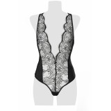 Schwarzer Spitzen Body 15305 von Grey Velvet | Fesselliebe.de