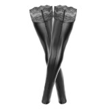 Halterlose Strümpfe F272 von Noir Handmade Curve Collection | Fesselliebe.de