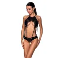 Schwarzer Body ouvert PA596868 von Passion