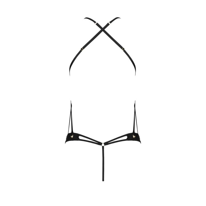 Schwarzer Body ouvert PA596868 von Passion | Fesselliebe.de