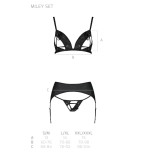 Schwarzes 3tlg. Set PA596237 von Passion | Fesselliebe.de