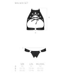 Schwarzer Kunstleder Set PA596231 von Passion | Fesselliebe.de