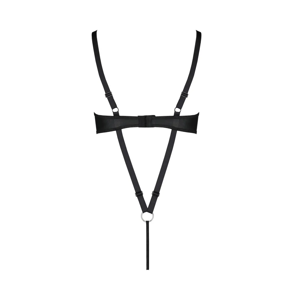 Schwarzer Kunstleder Body PA596183 von Passion | Fesselliebe.de