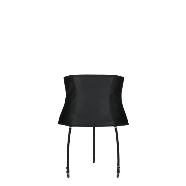 Schwarzer Kunstleder Strumphaltergürtel PA596186 von Passion | Fesselliebe.de