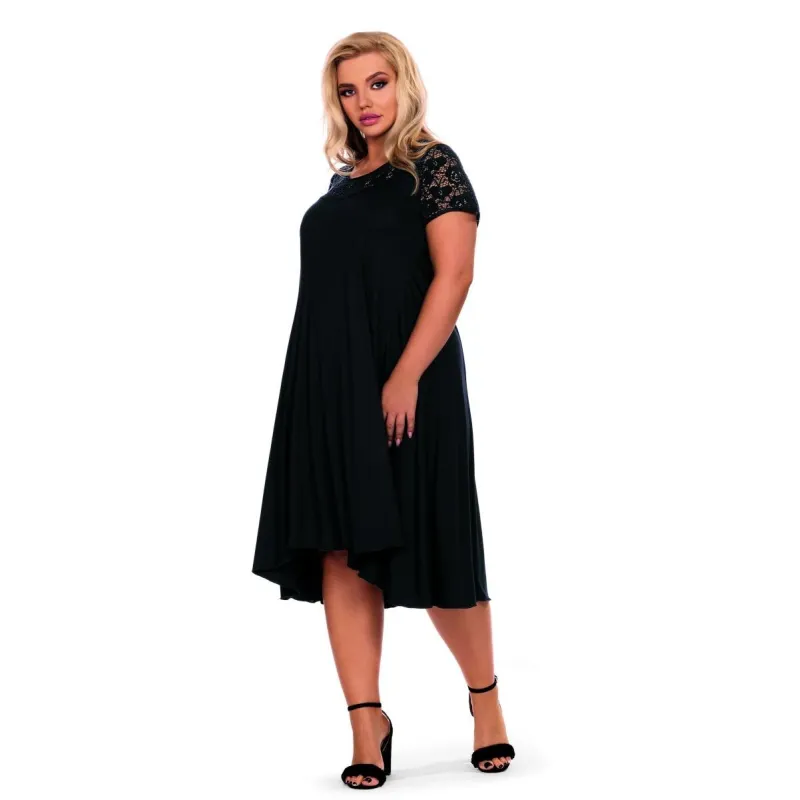 Schwarzes Nachtkleid H182210 von Hamana | Fesselliebe.de