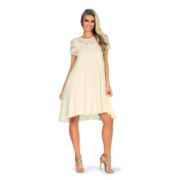 Ecru Nachtkleid H182202 von Hamana | Fesselliebe.de