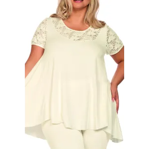 Ecru Pyjama H182218 von Hamana