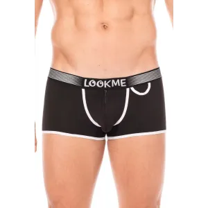 Schwarzer Herren Boxer Short 2003-68 von Look Me