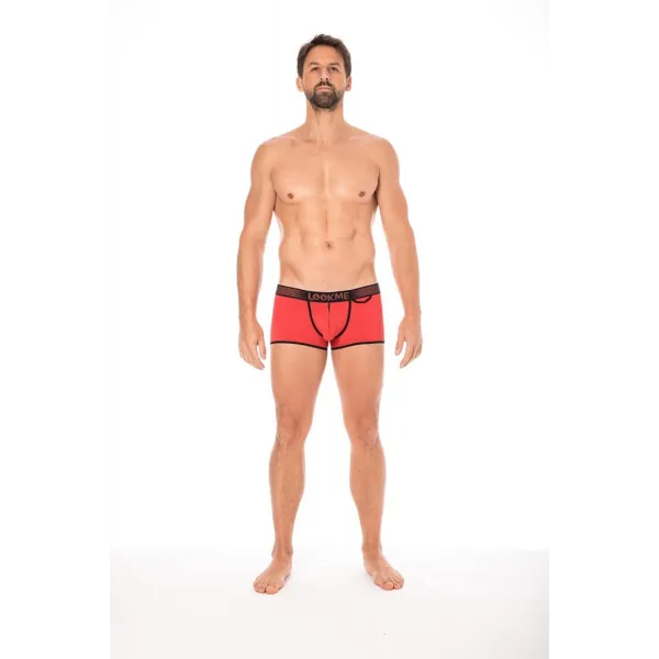 Roter Herren Boxer Short 2003-68 von Look Me | Fesselliebe.de