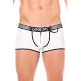 Weißer Herren Boxer Short 2003-68 von Look Me | Fesselliebe.de