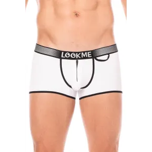 Weißer Herren Boxer Short 2003-68 von Look Me | Fesselliebe.de