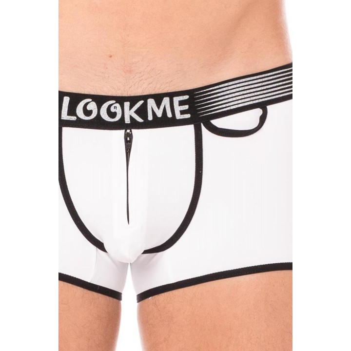 Weißer Herren Boxer Short 2003-68 von Look Me | Fesselliebe.de
