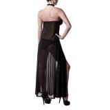 Schwarzes Negligé 20025 von Grey Velvet | Fesselliebe.de