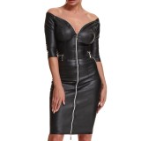 Schwarzes Minikleid BRMargherita001 von Demoniq Black Rose 2.0 Collection | Fesselliebe.de