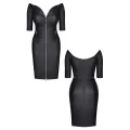 Schwarzes Minikleid BRMargherita001 von Demoniq Black Rose 2.0 Collection