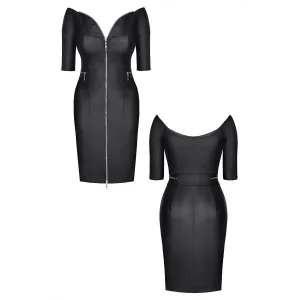 Schwarzes Minikleid BRMargherita001 von Demoniq Black Rose 2.0 Collection