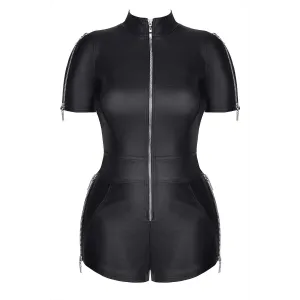 Schwarzer Body BRMarcella001 von Demoniq Black Rose 2.0 Collection