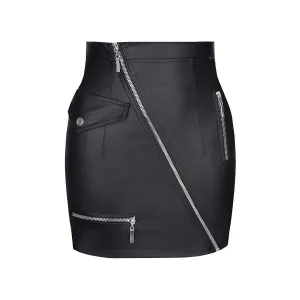 Schwarzer Rock BRFrancesca001 von Demoniq Black Rose 2.0 Collection