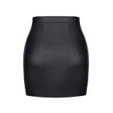 Schwarzer Rock BRFrancesca001 von Demoniq Black Rose 2.0 Collection | Fesselliebe.de