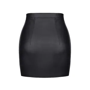 Schwarzer Rock BRFrancesca001 von Demoniq Black Rose 2.0 Collection