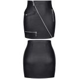 Schwarzer Rock BRFrancesca001 von Demoniq Black Rose 2.0 Collection | Fesselliebe.de